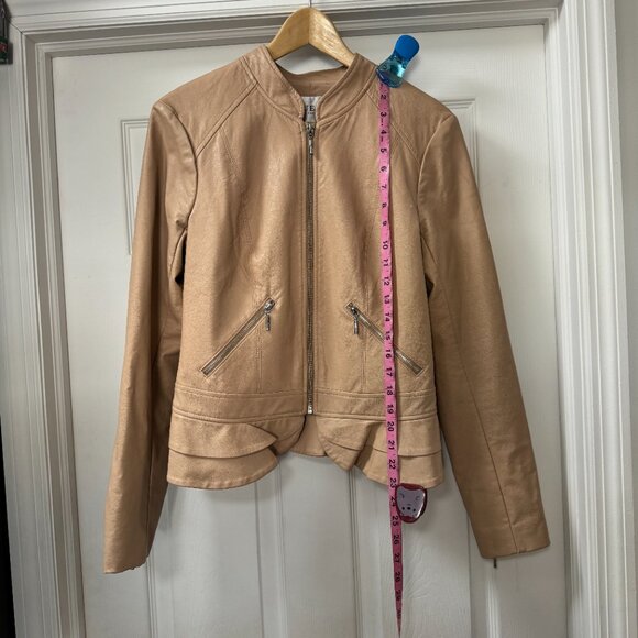 Guess Tan Women's Jacket - Picture 3 of 11